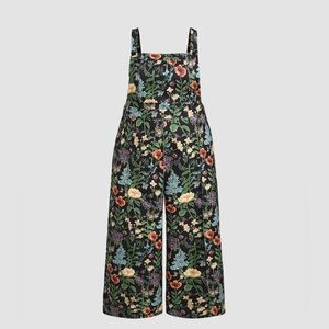 Cider Floral Overalls